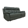 Half Genuine Full Recliner Leather Sofa Set REC 123